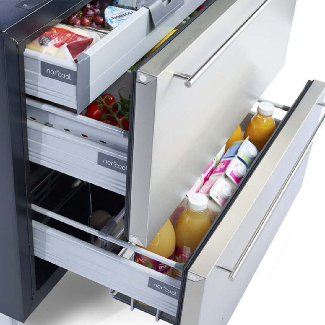 Norcool Schubladen Kühlschrank G3 Edelstahl