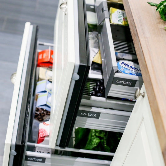 Kühlschrank mit Schubladen - Warum der Norcool G3 Ihre Küche verändert